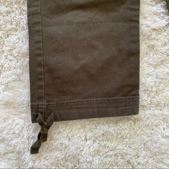 Coldwater Creek Brown High Rise Straight Leg Cropped Ankle Pants - Picture 3 of 10